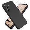 YiKaDa - Cover per Samsung Galaxy A56 5G & [2 Pack] Pellicola Protettiva in Vetro Temperato, Custodia Liquid Silicone Leggero - Nero