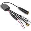 Adapter Universe Adattatore splitter DAB+ per auto, per antenna attiva, amplificatore per antenna e crossover
