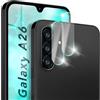 NALIA 2x Vetro Temperato Fotocamera per Samsung Galaxy A26 - Lenti 9H & Case-Friendly - FOCUS.X2 MAX (HD Vetro Protettivo Trasparente) - Marchio Tedesco