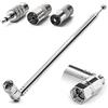 iFreGo radio DAB FM Antenna, sostituzione dell' telescopica da 75 ohm Antenna FM maschio F, Autoradio con l'antenna ad asta estensibile Universale per radio AM/FM/DAB