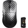 MAMBASNAKE x ATTACK SHARK R11ULTRA Mouse da gioco wireless in fibra di carbonio, 8000 Hz, 49 g super leggero, 42000 DPI, sensore PAW3950MAX, chip Nordic 52840, rivestimento in ghiaccio nano-metallo