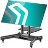 ONKRON Carrello TV con Ruote 32 - 70, Porta TV da Terra Mobile Carico Totale 45 kg, Supporto Televisore da Terra VESA 100x100-600x400 mm, Porta Televisore Pavimento, Inclinabile, Nero TS1350-B