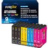 DOREINK Compatibilità con 405XL Multipack Compatibile con Le Cartucce per Workforce Pro WF-3820DWF WF-3825DWF WF-4820DWF WF-4825DWF WF-4830DTWF WF-7830DTWF WF-7835DTWF WF-7840DTWF 9 Pezzi