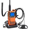 HYS Quansheng UV-K5(8) Walkie Talkie Radio bidirezionale ricaricabile a lungo raggio (con auricolare radio), funzione VOX a 200 canali, luce LED incorporata