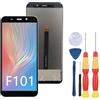 SiuVorZhi Display LCD compatibile con Fossibot F101 Display LCD Touch Screen Assembly Riparazione Parti di ricambio con strumenti.