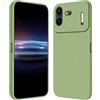 RankOne Custodia per NothingPhone (1) / NothingPhone 1 (6.55 Inches) Cover Morbida in Silicone TPU - Verde Matcha