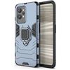 SEAHAI Cover per Realme GT2 PRO (GT 2 PRO), [360° Rotante Staffa] [Militare Anti-Caduta Protezione] Cornice Paraurti in Silicone Morbido Ultra Sottile Custodia - Blu