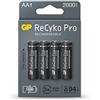 GP Batteria ricaricabile PRO LR6 AA 1,2 V 2100/2000 mAh 4 unità