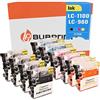 Bubprint 10 Cartucce d'inchiostro compatibili per Brother LC-1100 LC-980 per DCP-145C DCP-195C DCP-165C MFC-250C MFC-490CW MFC-5490CN MFC-5890CN MFC-6490CW