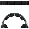 Geekria pad per fascia in tessuto mesh compatibile con Sennheiser HD600, HD580, HD650, HD660S, fascia di ricambio, copertura cuscinetto per riparazione (Nero)