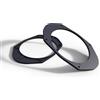 Audioproject A329 - Anelli per autoradio per Ford Fiesta dal 2001 - KA dal 1996 - Focus dal 1998 - Mondeo ab1996 - Puma - Transit Tourneo 165 mm adattatore altoparlante