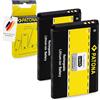 PATONA 2x Batteria Ricambio per Huawei BTR7519, HB5A2H, CS-HUM750SL Batterie Compatibile con Huawei C5730 C8000 E5805 EC5808 U8500