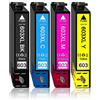 Druckerparadies Cartucce d'inchiostro, 4 pezzi, compatibili con Epson 603XL 603 XL Workforce WF-2830DWF WF-2835DWF WF-2850DWF Expression Home XP-2100 XP-2105 XP-3100 XP-3105 XP-4100 XP-4105