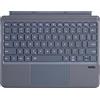 Synchro Bands Cover per Microsoft Surface Go 4 (2023)/Surface Go 3(2021)/Surface Go 2(2020)/Surface Go 1 (2018) Tastiera wireless portatile sottile con tastiera per tablet touchpad, retroilluminazione a 7 colori