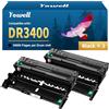 Yowell DR3400 Tamburo Compatibile per TN3480 TN3430 per Brother DR-3400 Tamburo für Brother HL-L5100DN HL-L5200DW HL-L6200DW, MFC-L5750DW MFC-L5700DW, DCP-L5500DN, 2-Pack Drum DR3400