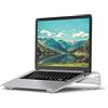 Bonlace Supporto PC Portatile, Porta Pc Portatile Ergonomico Alluminio Leggero Ventilato Compatibile MacBook Air Pro, PC, iPad, Notebook, Tablette, Dell, XPS, HP 10-16.5 Pollici (Argento)