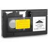 ADPLIFE Adattatore per Cassette VHS-C - Compatibile con Videocamere SVHS JVC RCA Panasonic Motorizzato (Non per 8 mm/MiniDV/Hi8)
