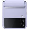 Samsung Flap Leather Cover Custodia Pieghevole in pelle per Galaxy Z Flip4, Lavanda