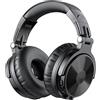 OneOdio - Cuffie Bluetooth, 80 ore di lettura, cuffie stereo Hi-Fi da 50 mm, con microfono integrato CVC 8.0, cuffie audio senza fili, comode per smartphone e PC