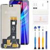 LADYSON Schermo LCD di ricambio per ZTE Blade A75 4G per ZTE Blade V60 Vita/V60 Design/V60 Smart LCD Screen Touch Digitizer Assembly per ZTE Blade A75 5G Z2357N parti di riparazione LCD (nero)