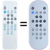 GOUYESHO Telecomando di ricambio MCM275 per Sound StageMCM275 MCM240 MC230 MC235 MC230E