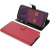 foto-kontor Custodia a Libro Compatibile con Blackview BV9800 PRO Cover di Colore Rosso