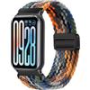 KeeFos Cinturini per Mi Band 10 Pro/Redmi Watch 6 Active(Mimetico) | Bracciale in Nylon con Magnetico, Cinturino per XXiaomi Smart Band 10 Pro/9 Pro/8 Pro/Redmi Watch 6/5/4/Redmi Watch 6 Lite