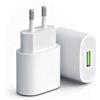 OERYIEG Pacchetto di 2 Caricabatterie USB, Caricabatterie Rapide 18W Quick Charge 3.0 - Adattatore Rete USB per iPhone 16 15 14 Plus Pro Max 13 12 11 SE, Dispositivi Android Samsung Ricarica Alimentatore