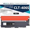 LCL Cartuccia di toner compatibile CLT-P406C CLT-K406S CLT-406S CLP360 | Sostituzione per Samsung CLX 3305 3300 CLP-365 CLP-360 SL-C460W SL-C460 SL-C410 SL-C410W CLX 3305W 3305FN 3305FW (1Pack,Nero)