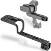Leftfoto Maniglia XLR compatibile con Sony FX3/FX30, staffa di estensione con impugnatura, NATO e filettature 1/4-20 e 3/8-16