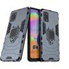 MaiJin LuluMain Compatibile con Galaxy A31 Cover, Custodia Armor Anello Cavalletto (Funziona con Il Supporto Magnetico per Auto) Case Paraurti per Samsung Galaxy A31 (Blu Navy)