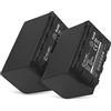 CELLONIC 2x Batteria per Fotocamera Compatibile con Panasonic HC-X1000, HC-MDH3, AG-AC8, CGA-D54 - (4400mAh, 7.4V)