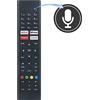 AULCMEET Telecomando sostitutivo Adatta per RCA Android Smart TV RS24H1-UK RS32F3-UK RS43F3-UK RS50F3-UK RS24H1 RS32F3 RS43F3 RS50F3
