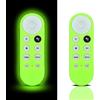GOUYESHO Custodia protettiva in silicone per telecomando Google TV Glow in The Dark, cover remota per Google TV HD 2022/4K 2020, telecomando vocale Smart TV (verde acceso) - 【 Confezione da 2