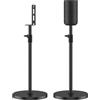 ComVome Supporto Altoparlanti Regolabile in Altezza per gli altoparlanti posteriori wireless per Sony SA-RS5 - Coppia di Supporti per Altoparlanti Ad Alta Portata per Sony SA-RS5 Supporto con Gestione Cavi