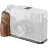 SMALLRIG Piastra di montaggio a L con manico in legno per FUJIFILM X Half (argento carbone) 5394