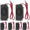 GERUI 6 altoparlanti 3 Watt 8 Ohm con interfaccia JST-PH2.0 per Arduino Raspberry Pi piccoli progetti elettronici fai da te