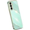 RankOne La Custodia del Telefono è Adatta per Samsung Galaxy A56 5G (6.7 Inches), Case per Cellulare in Silicone con Telaio Galvanico - Verde