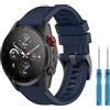 SenMore 22mm Cinturino per Amazfit Falcon, Braccialetto di Ricambio Silicone Sportivo Cinturino per Smartwatch.