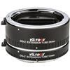 VILTROX DG-Z - Set di anelli adattatore per obiettivo macro con tubo di prolunga automatico (12 mm + 24 mm), supporto TTL e AE, per fotocamere Nikon Z Mount Z6 Z7 Z50