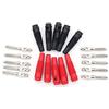 Fasizi Spine a Banana 10 pz 20A Connettori a Banana Connettori per Altoparlanti 4mm Custodie per Connettori Spine A Banana Sonda di Prova Binding Post Connector