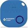 musegear® - Key Finder con App Bluetooth, Versione 2, con localizzazione GPS/accoppiamento, Colore Blu…
