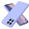 WBWONE Cover per Huawei Honor X8 Case, Custodia in Morbida Silicone TPU con Fodera in Tessuto Anti-Graffio Antiurto Protettiva Shell Bumper - Viola