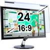 VINTEZ Blue Light Blocking - Pellicola protettiva per schermo per PC con diagonale da 24 pollici, anti-UV, protezione per gli occhi, schermo widescreen per laptop e monitor monitor da appendere