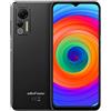 Ulefone 4G Telefono Cellulare Android 12 NOTE 14(64GB), Slot Per 3 Schede, Quad Core 4GB+64GB, Smartphone DUAL SIM, 6,52'' HD+, Fotocamera 13MP+5MP, Batteria 4500mAh, Sblocco Facciale GPS Nero