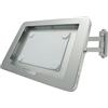 System-S Supporto da parete richiudibile a 360° per Microsoft Surface Pro 7 12.3, colore: grigio