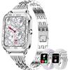 fitonyo Smartwatch Orologio Donna Chiamate e Risposta Diamond,1.29''Smartwatch Notifiche Messaggi,Cardiofrequenzimetro,SpO2/Monitoraggio del Sonno,19 Sport orologio smartwatch donna per Android iOS