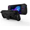 QINOUK Custodia per Asus ROG Ally X, Protettiva Morbido TPU con Kickstand, Nero