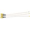 Fohevers UFL IPX IPEX a SMA femmina paratia cavo coassiale RG178 IPEX cavo di prolunga antenna 15 cm (6) per antenna WiFi router scheda di rete wireless