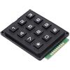 Bewinner Moduli Mini tastierino numerico con 12 tastiere Tastiere Portatili Esterne Pulsanti 3x4 per Qualsiasi microcontrollore